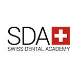 Logo Sda Swiss Dental Academy zaprojektowane przez Natalię Szeląg.